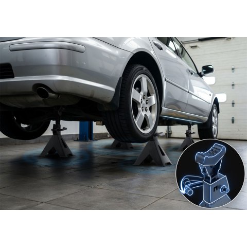 Kobyłki samochodowe warsztatowe 2 szt Humberg HM-384