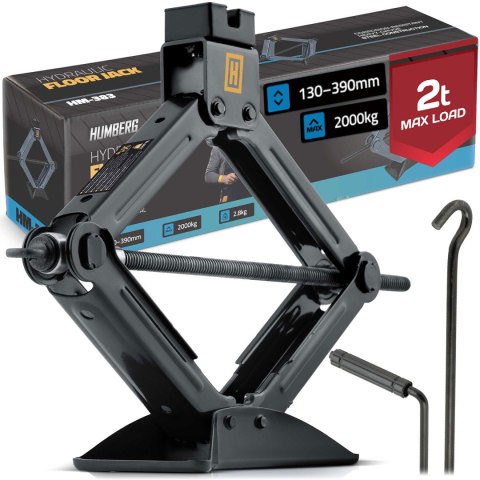 Podnośnik samochodowy trapezowy lewarek 2 t Humberg HM-383