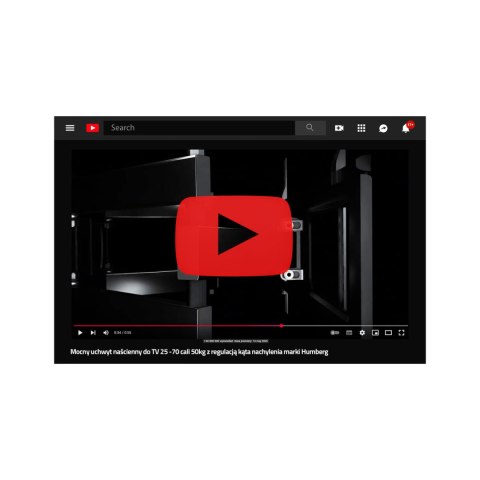 Uchwyt do telewizora 25-70 cali Humberg 50 kg