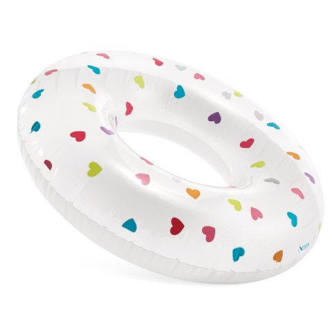 Koło do pływania serca 81 cm INTEX 59259