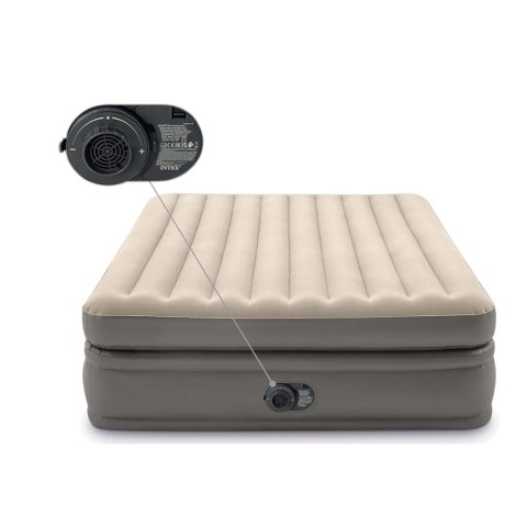 Materac dmuchany 203x152x51 cm z wbudowaną pompką elektryczną INTEX 64164ND