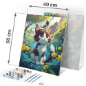 Obraz do malowania po numerach 40x50 cm Massido Kotek