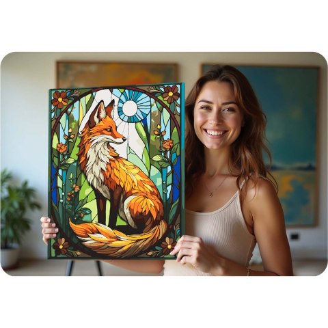 Obraz do malowania po numerach 40x50 cm Massido Lisek