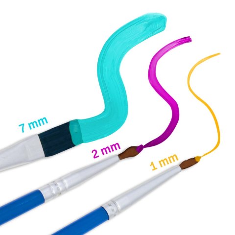 Obraz do malowania po numerach 40x50 cm Massido Żółwik