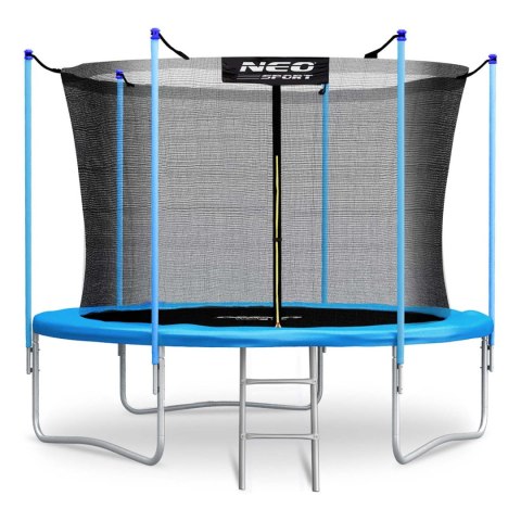 Trampolina ogrodowa 10ft/312cm z siatką wewnętrzną i drabinką Neo-Sport