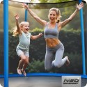 Trampolina ogrodowa 10ft/312cm z siatką zewnętrzną i drabinką Neo-Sport
