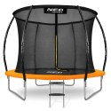 Trampolina ogrodowa profilowana 10ft/312cmz siatką wewnętrzną Neo-Sport