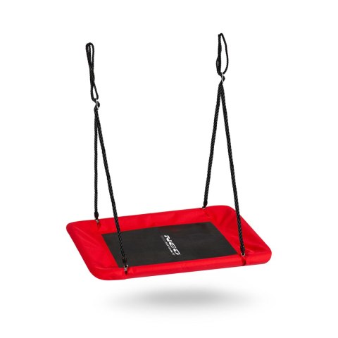 Huśtawka bocianie gniazdo prostokątna Neo-Sport Swingo 110 x 70 cm