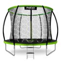 Trampolina ogrodowa profilowana 8ft/252cm z siatką wewnętrzną Neo-Sport