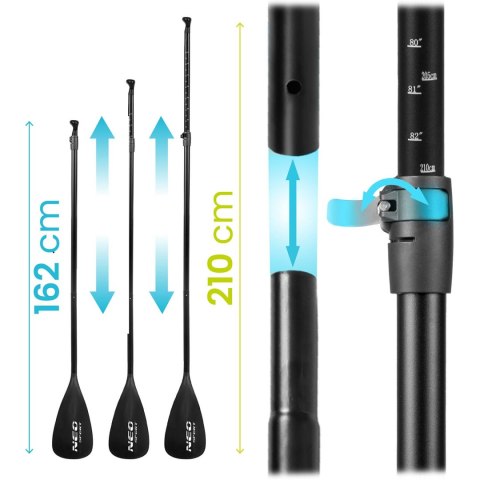 Deska SUP Aquasurf 320 x 84 x 15 cm Neo-Sport 170206